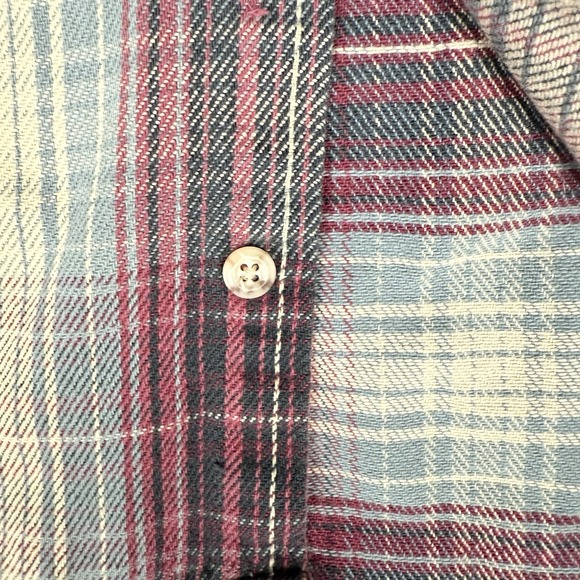 Vintage Carhartt Rugged Outdoor Wear Plaid Flannel Shirt – Men's Large 90's - Picture 5 of 12